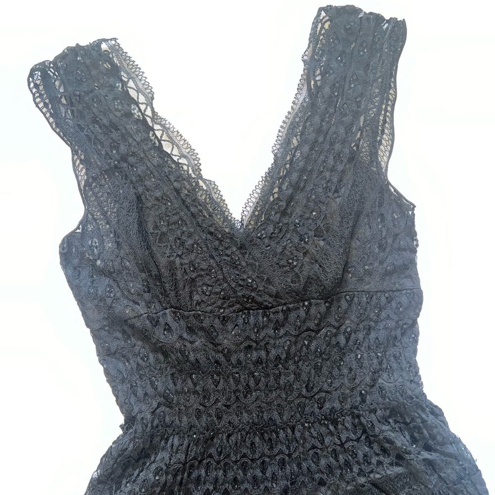 Studio M black lace dress - Picture 3 of 9